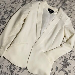 H&M White Blazer Sz 4